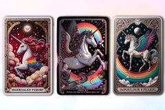 Crystal Unicorn Tarot Card Clipart Bundle - CraftNest - Digital Crafting and Art