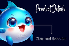 Cute Tuna Fish Clipart Bundle - CraftNest - Digital Crafting and Art