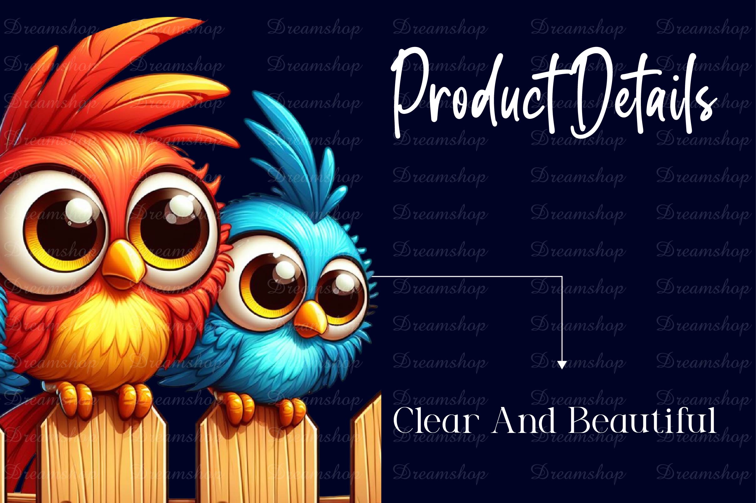 Funny Birds On Fence Clipart Bundle - CraftNest - Digital Crafting and Art