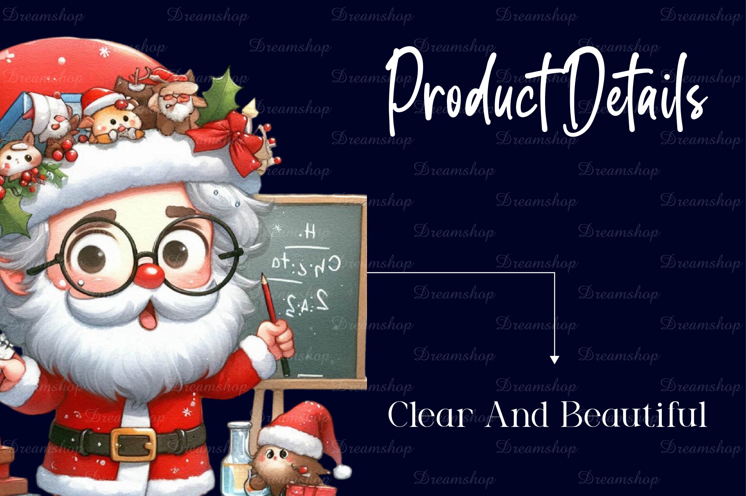 Christmas Teacher School Clipart Bundle - CraftNest - Digital Crafting and Art