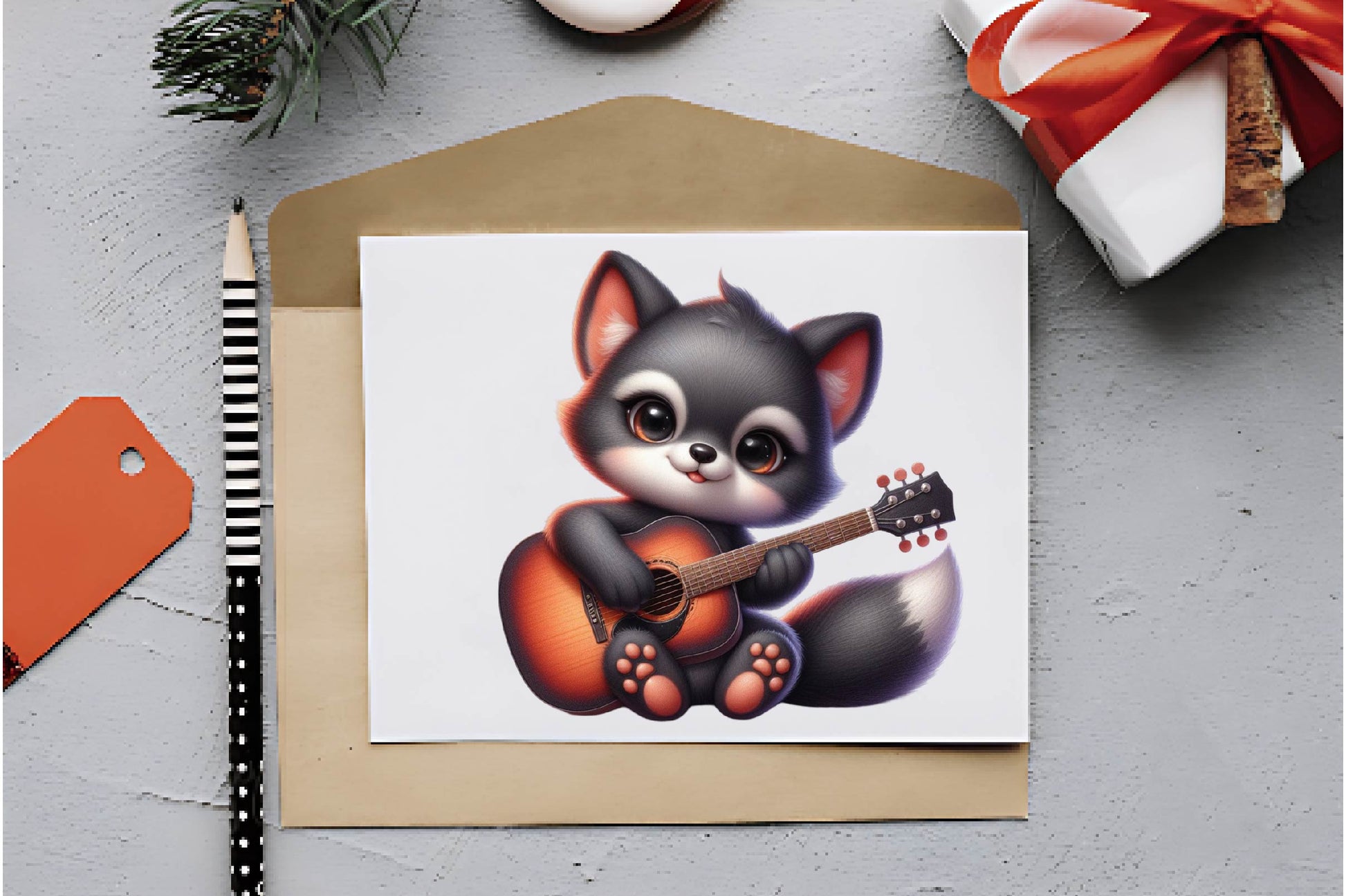 Animals With Guitar Clipart Bundle - CraftNest - Digital Crafting and Art