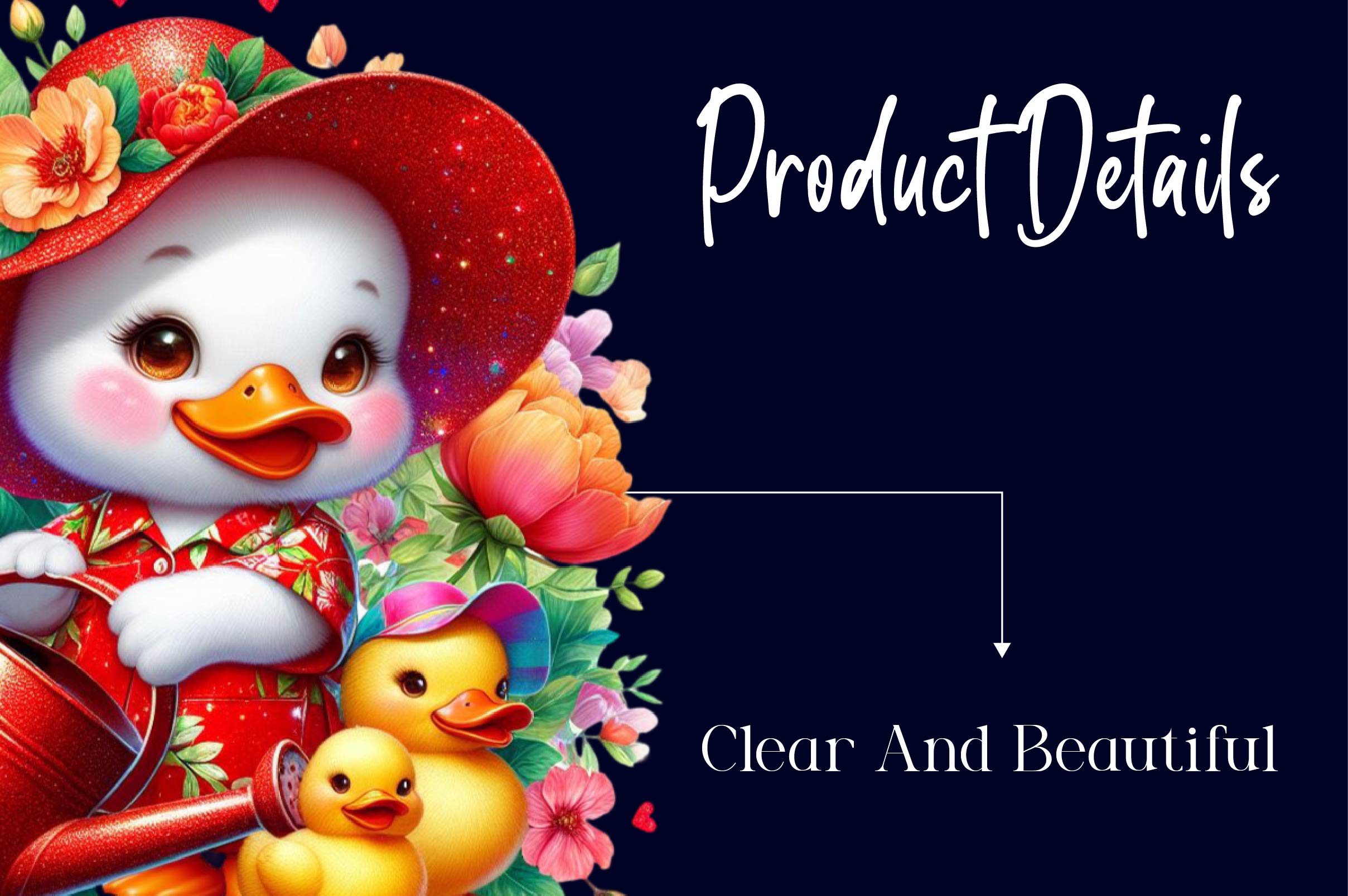 Cute Ducks Clipart Bundle - CraftNest - Digital Crafting and Art