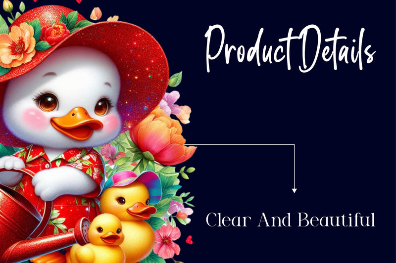Cute Ducks Clipart Bundle - CraftNest - Digital Crafting and Art