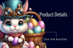 Easter Steampunk Bunny Clipart Bundle - CraftNest - Digital Crafting and Art