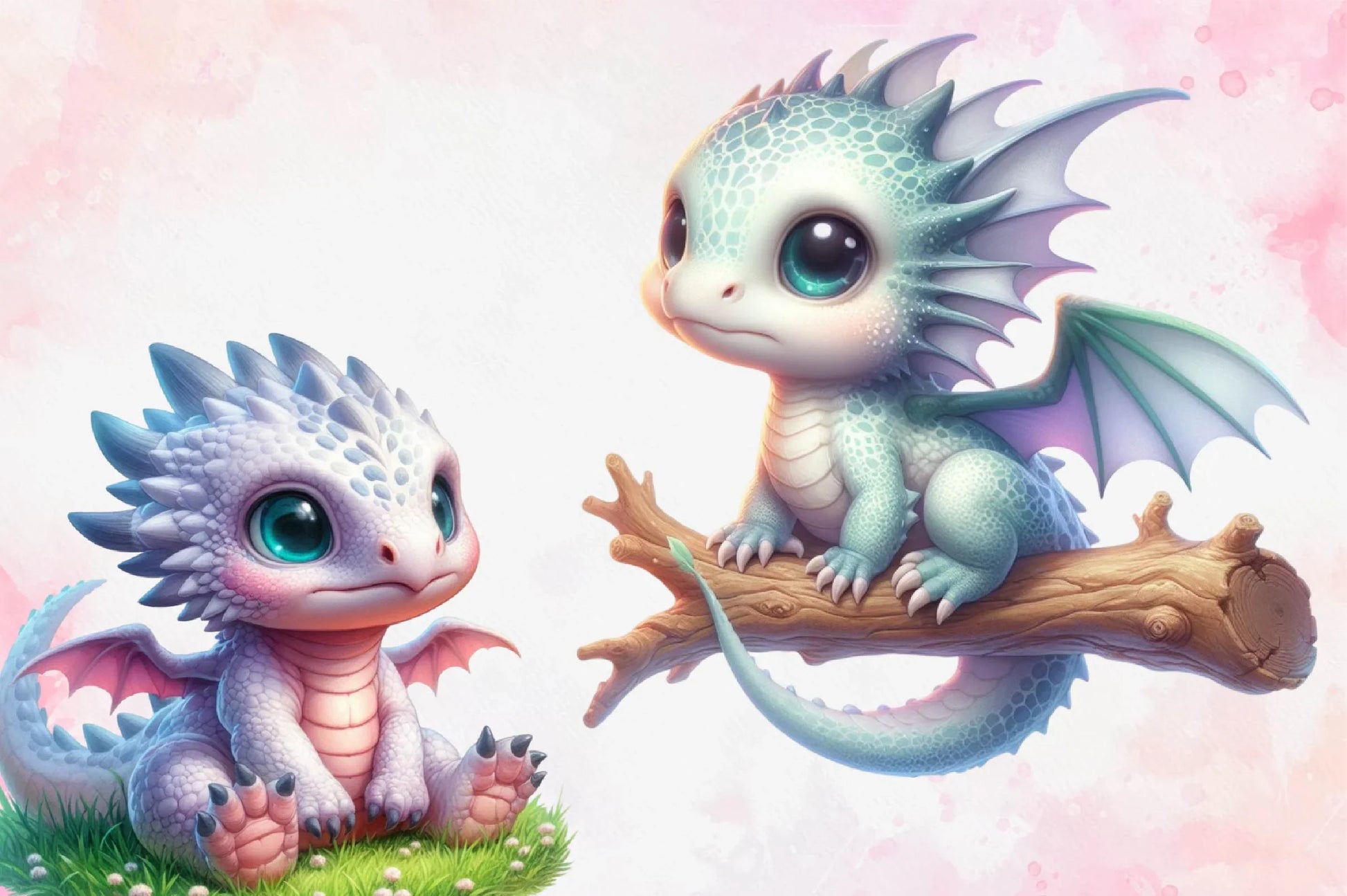 Fairytale Dragons Clipart Bundle - CraftNest - Digital Crafting and Art