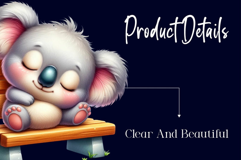 Cute Koala Bear Clipart Bundle - CraftNest - Digital Crafting and Art