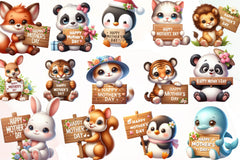 Mothers Day Happy Mothers Day Clipart Bundle - CraftNest - Digital Crafting and Art