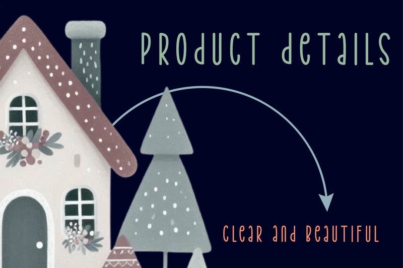 Christmas House Clipart Bundle - CraftNest - Digital Crafting and Art