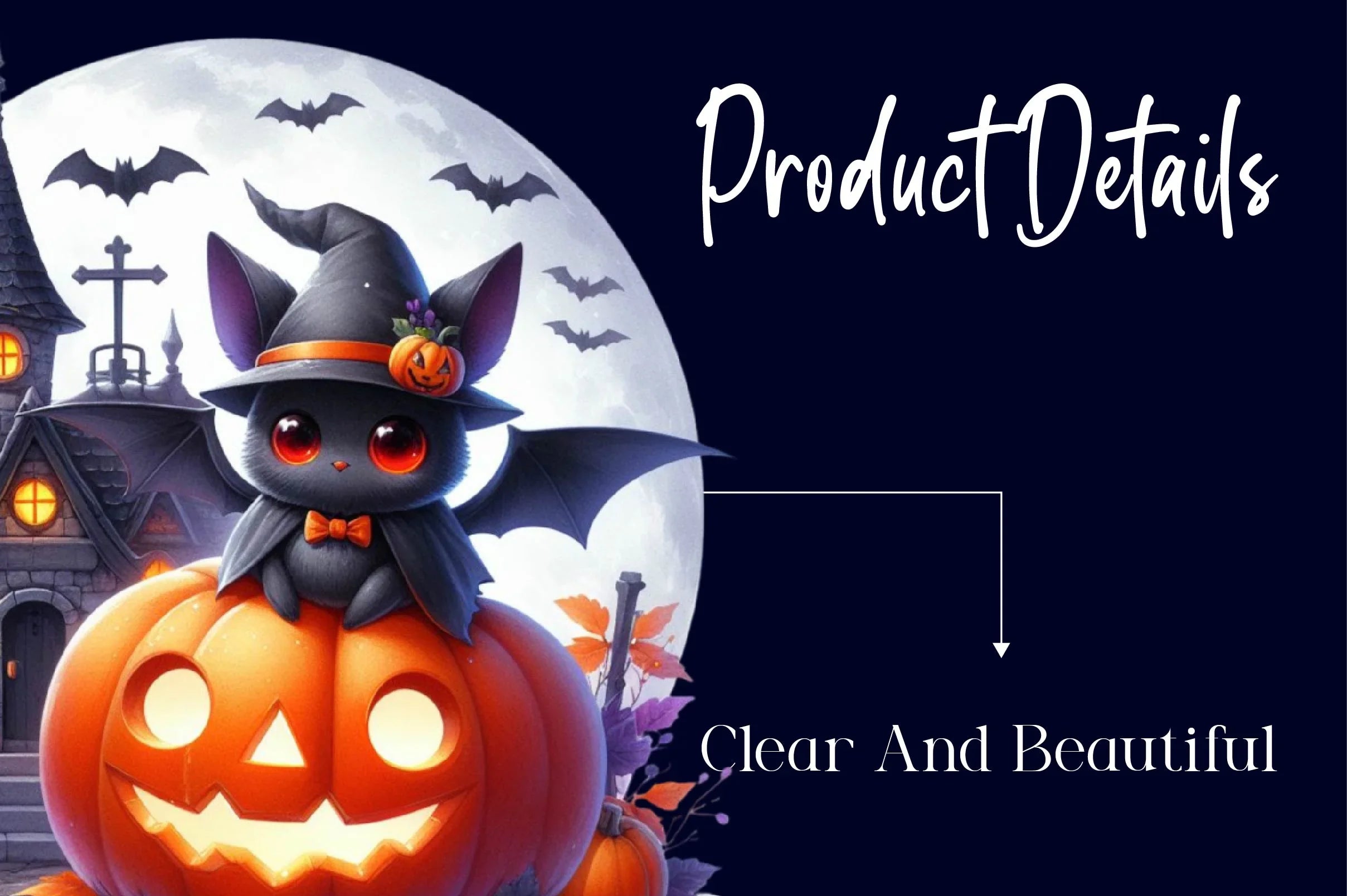 Halloween Bat Clipart Bundle 1 - CraftNest - Digital Crafting and Art