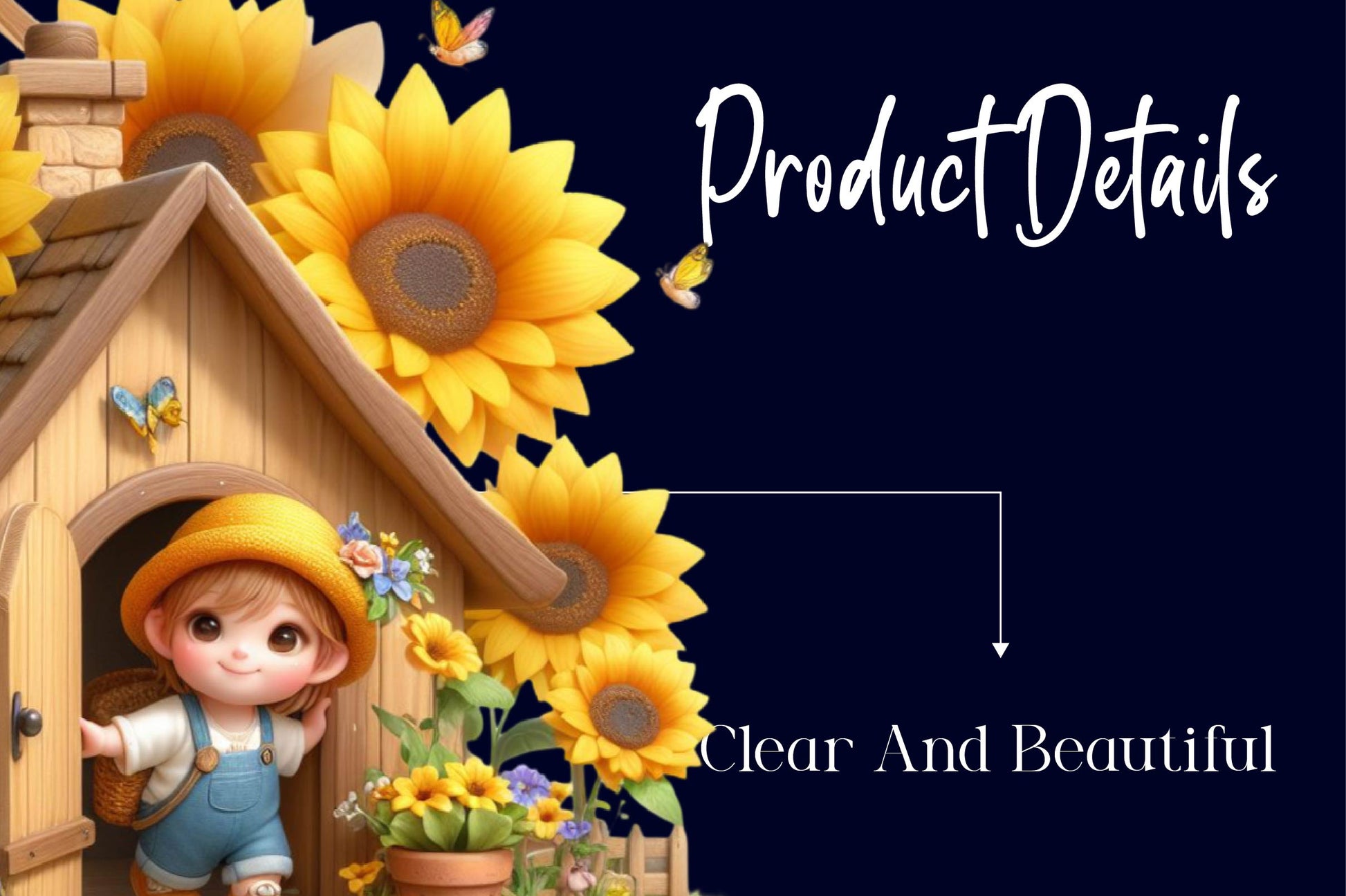 Sunflower Gnome Girl Clipart Bundle - CraftNest - Digital Crafting and Art