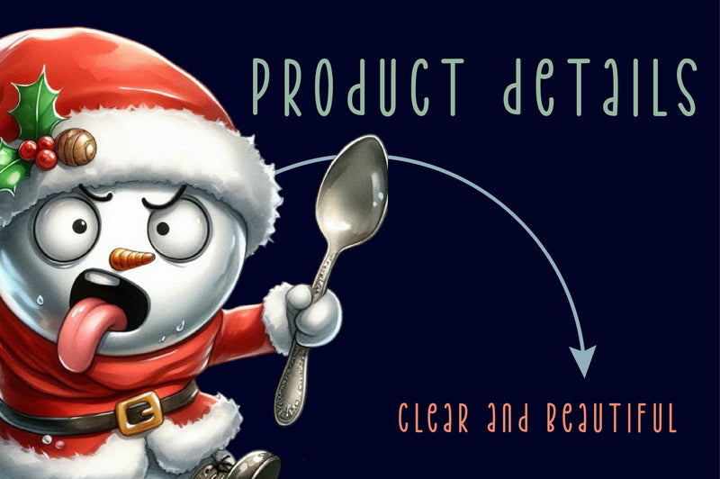 Silver Christmas Snowman Clipart Bundle - CraftNest - Digital Crafting and Art