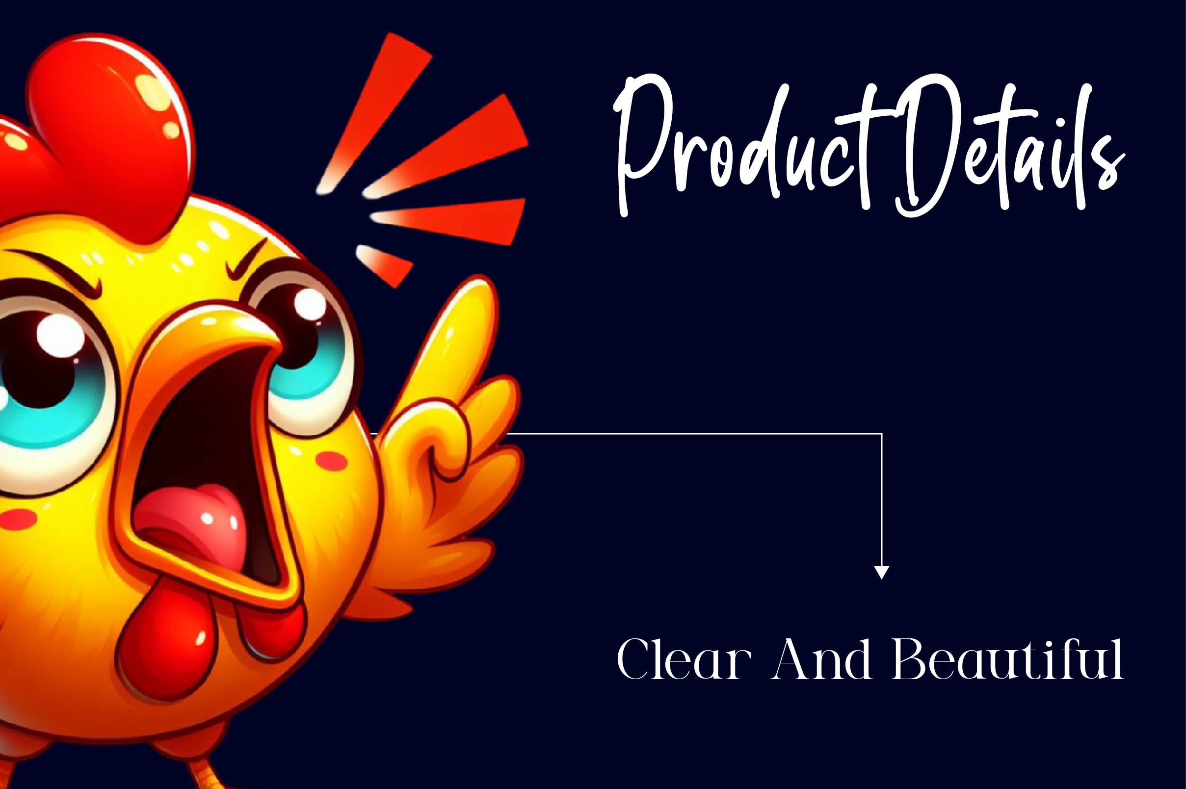 Funny Chicken Face Clipart Bundle - CraftNest - Digital Crafting and Art