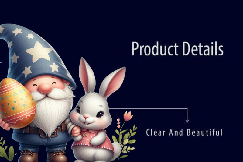 Easter Gnome Clipart Bundle 3 - CraftNest - Digital Crafting and Art