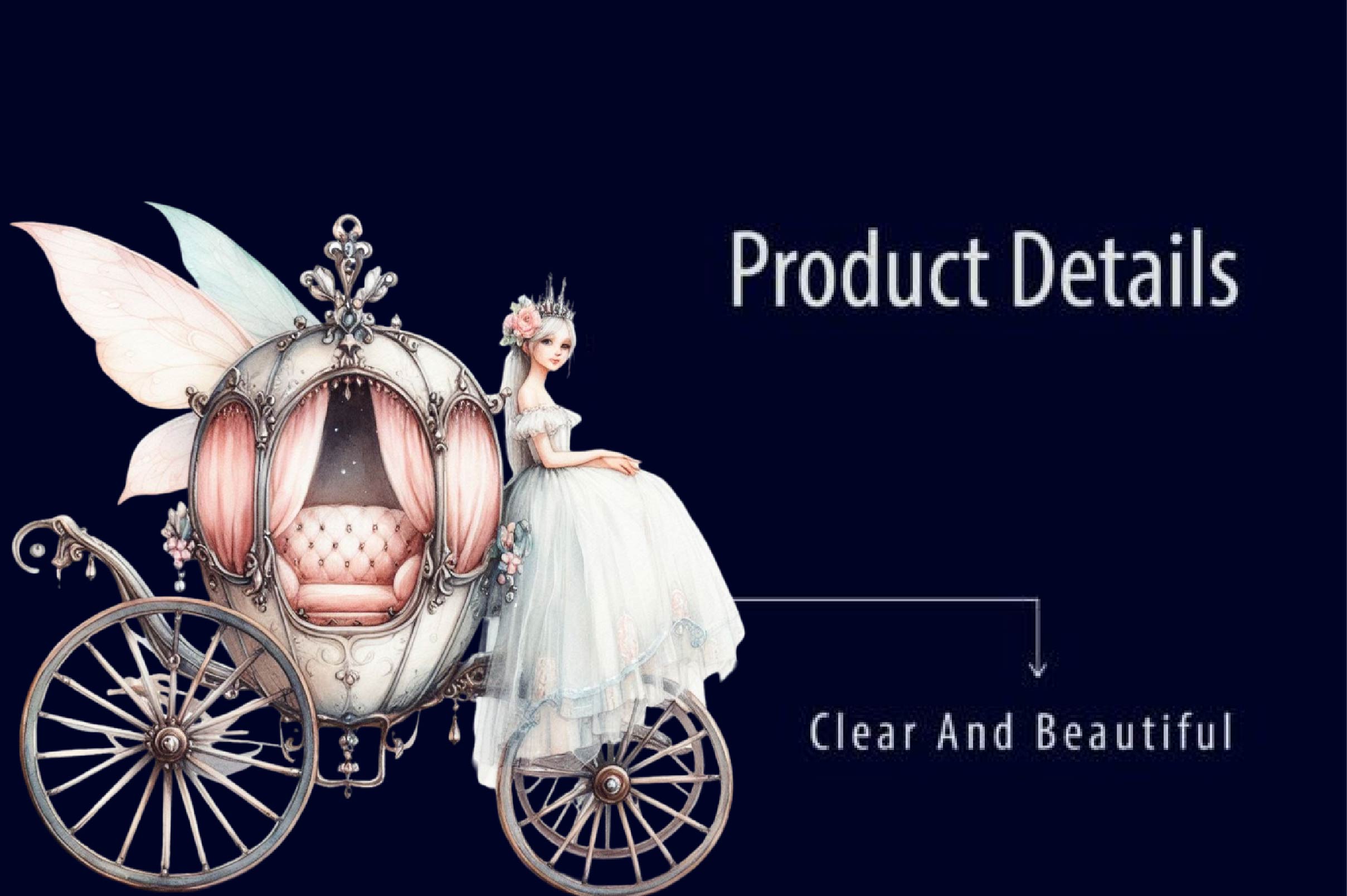 Fairy Carriage Clipart Bundle - CraftNest - Digital Crafting and Art