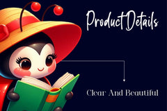 Cute Animals Reading A Book Clipart Bundle - CraftNest - Digital Crafting and Art