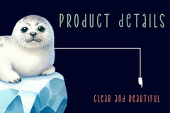 Ice Harp Seal Clipart Bundle - CraftNest - Digital Crafting and Art