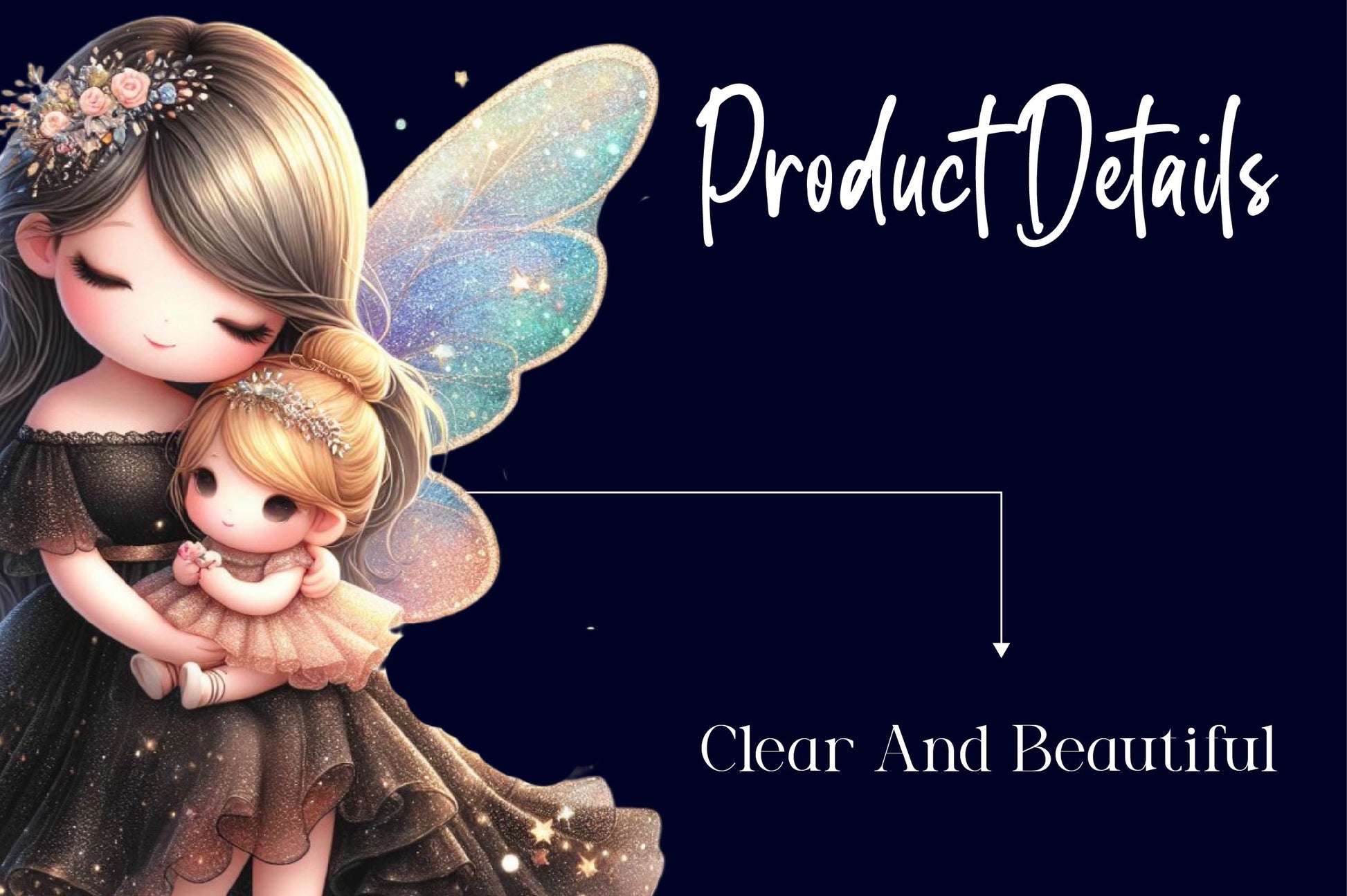 Mother And Baby Fairy Clipart Bundle - CraftNest - Digital Crafting and Art