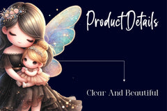 Mother And Baby Fairy Clipart Bundle - CraftNest - Digital Crafting and Art