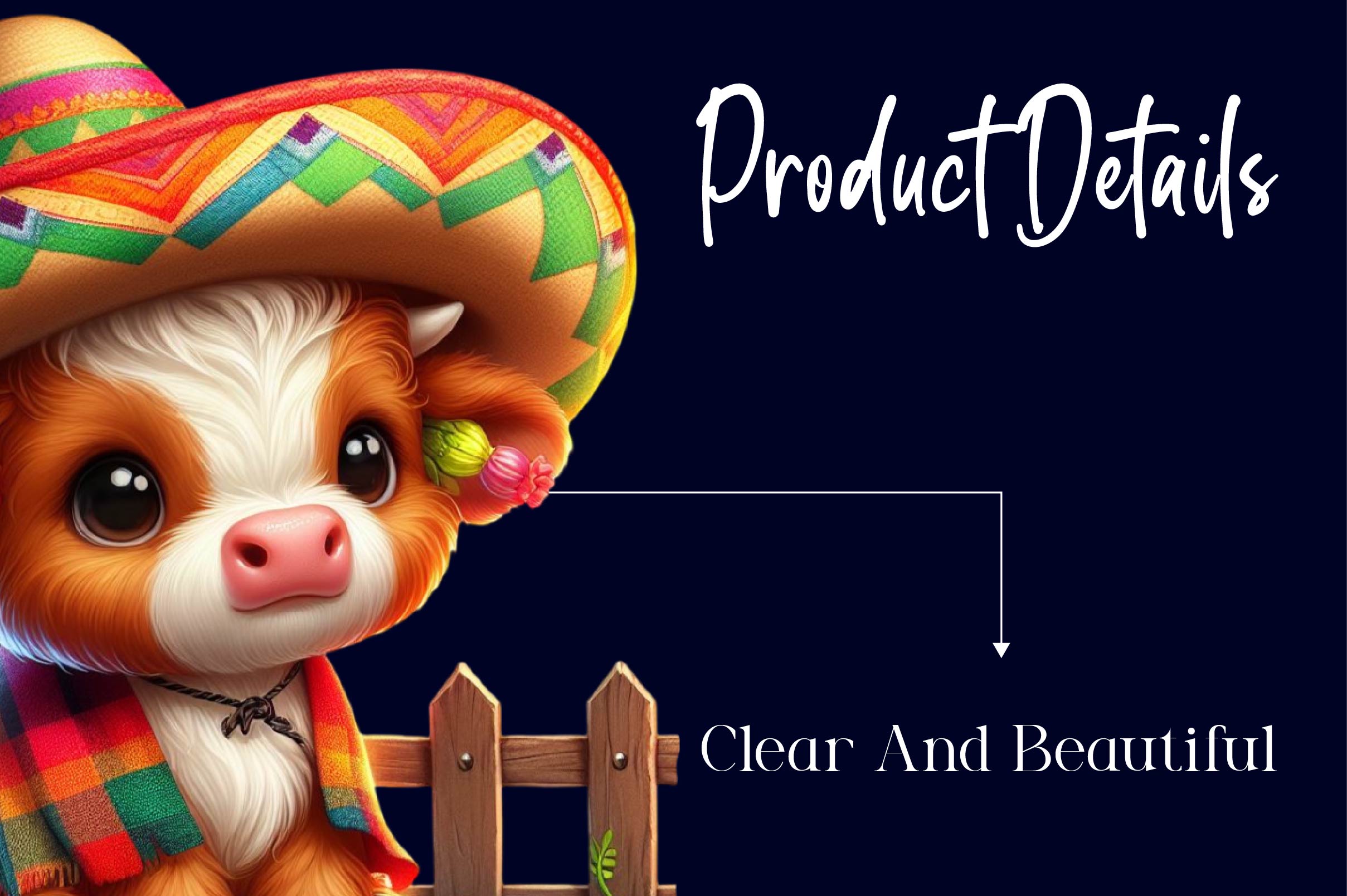 Cinco De Mayo Highland Cow Clipart Bundle 1 - CraftNest - Digital Crafting and Art
