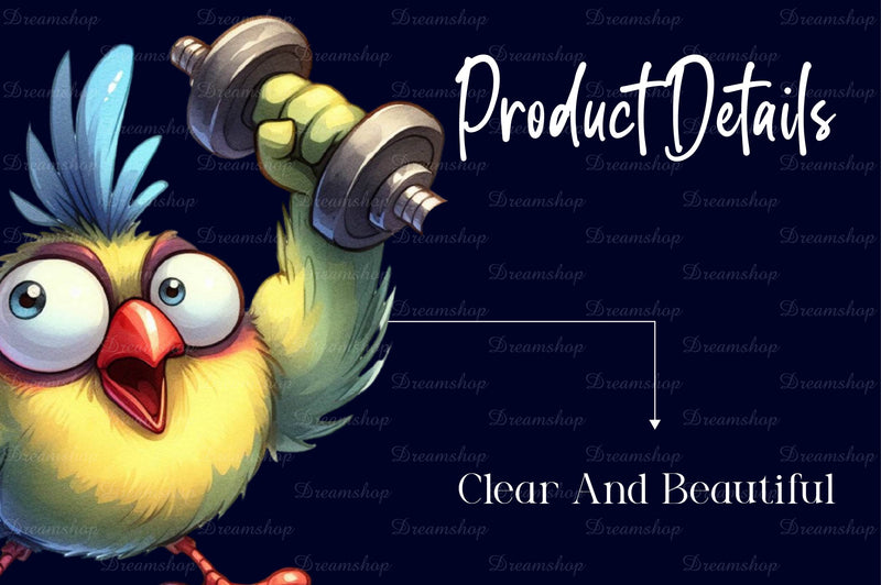 Funny Bird Funny Bird Clipart Bundle 2 - CraftNest - Digital Crafting and Art