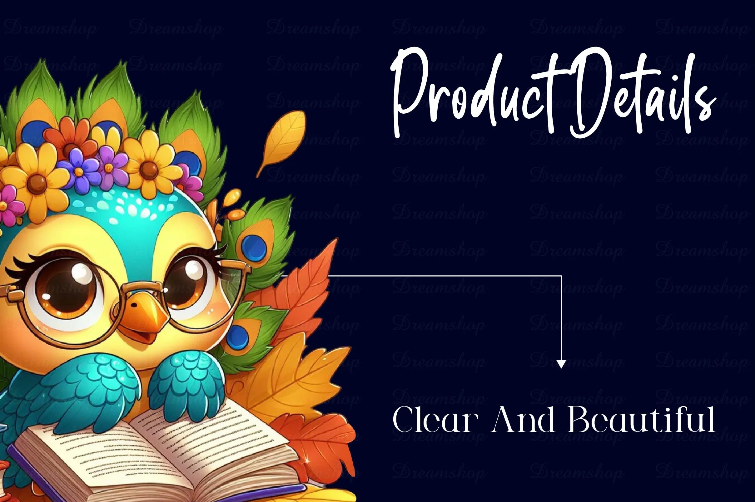 Cute Autumn Peacock Clipart Bundle - CraftNest - Digital Crafting and Art