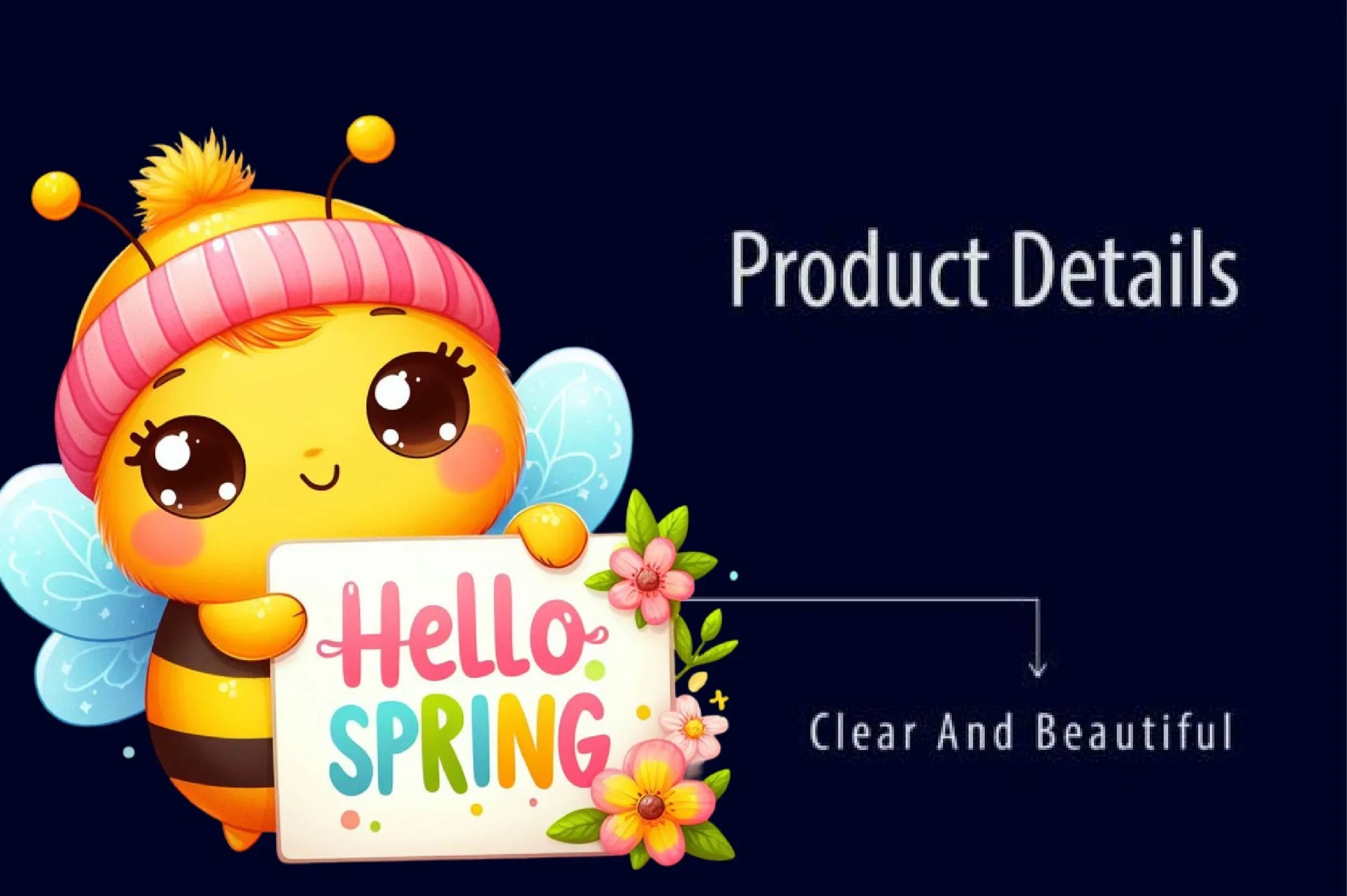 Hello Spring Bees Clipart Bundle - CraftNest - Digital Crafting and Art