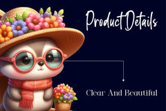 Cute Spring Wildlife Clipart Bundle - CraftNest - Digital Crafting and Art