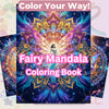 Fairy Mandala Coloring Book Bundle