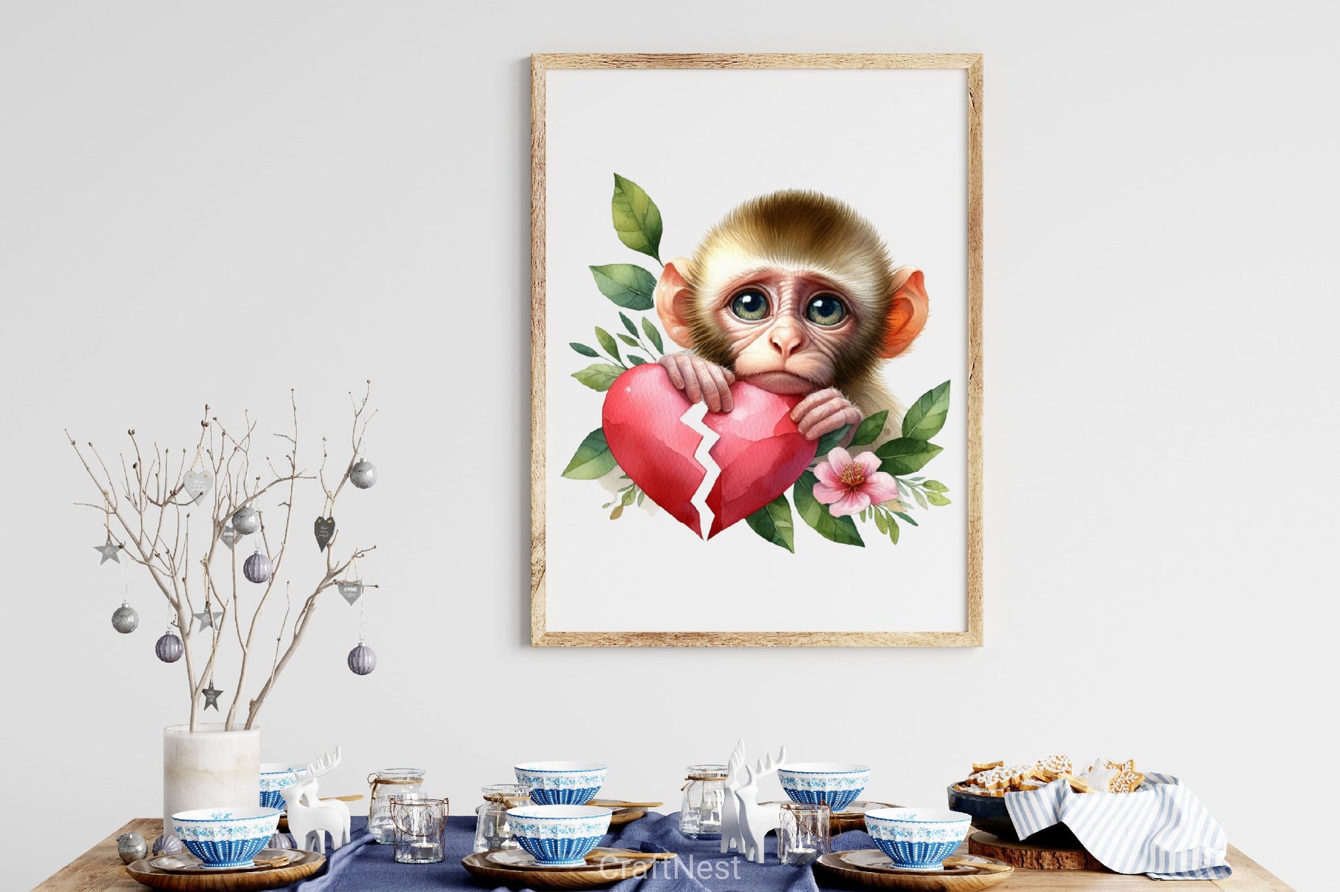 Animals Broken Heart Clipart Bundle - CraftNest - Digital Crafting and Art