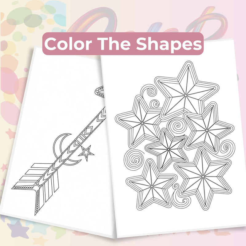 Zentangle & Monochrome Celestial Coloring Books Bundle - CraftNest - Digital Crafting and Art