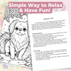 Dog Breeds Coloring Book & Fun Facts Bundle - CraftNest - Digital Crafting and Art