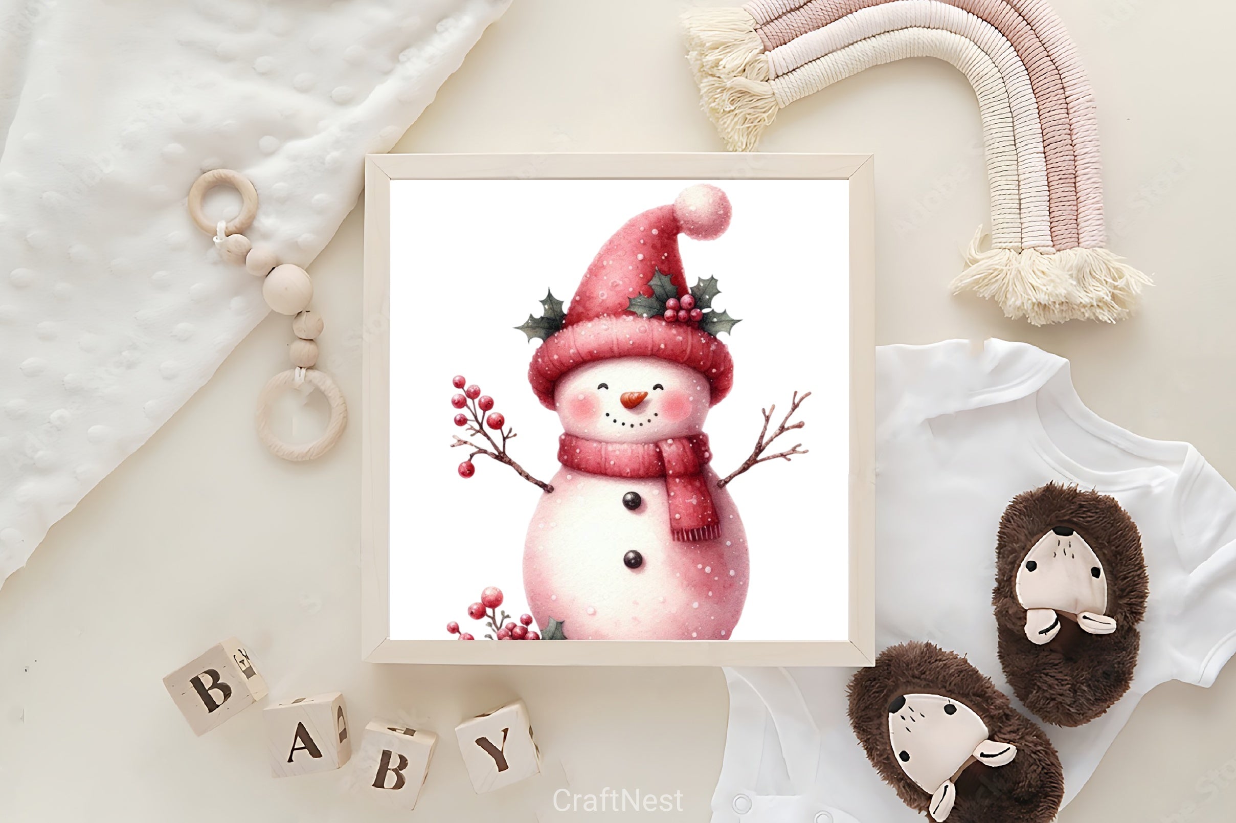 Christmas Snowman Clipart Bundle 13 - CraftNest - Digital Crafting and Art