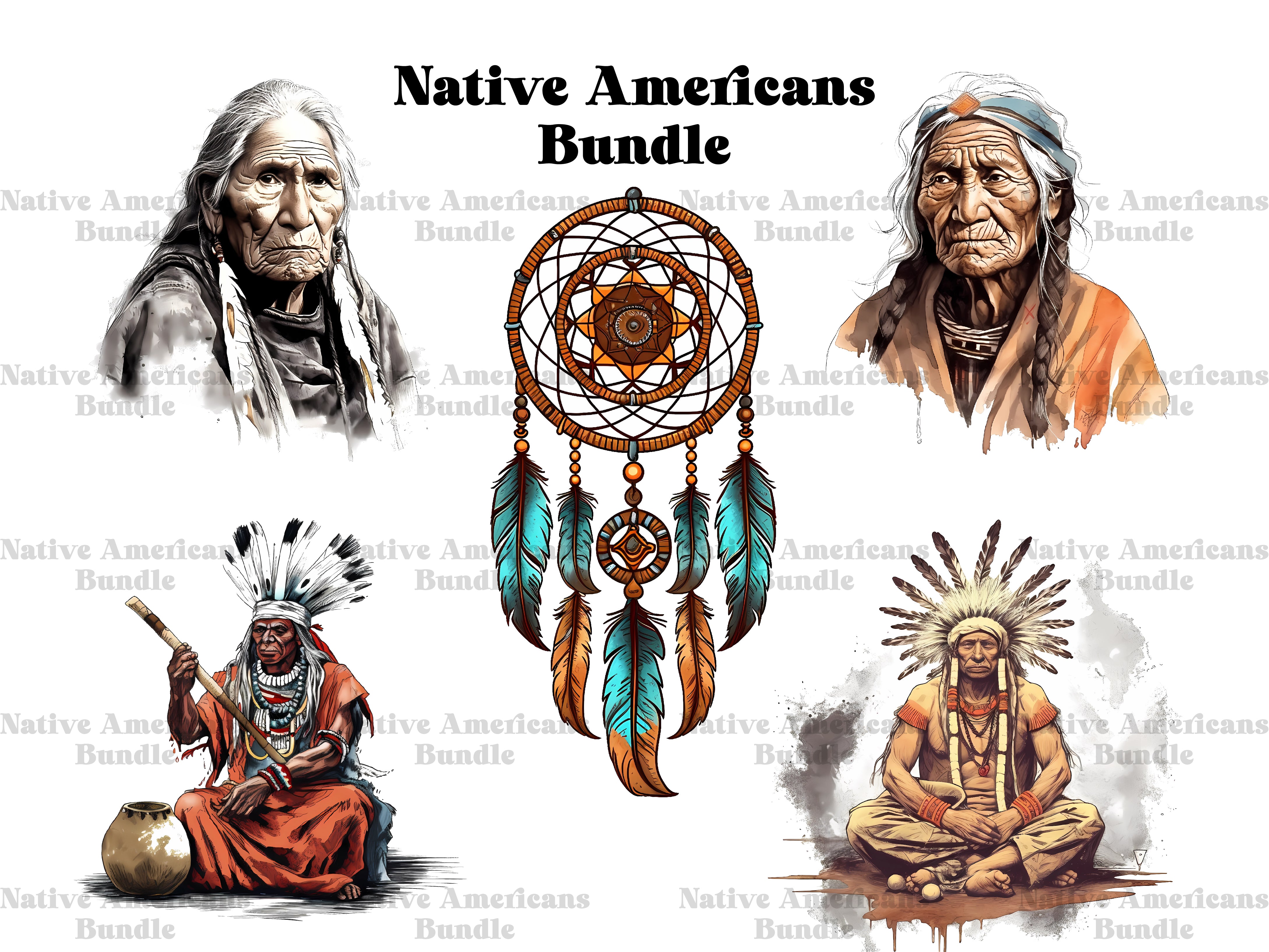 Native Americans Clipart - CraftNest