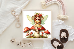 Fairy Mushroom Clipart Bundle - CraftNest - Digital Crafting and Art