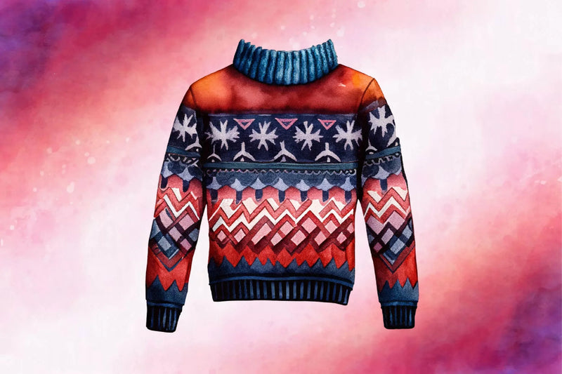 Christmas Sweater Clipart Bundle 1 - CraftNest - Digital Crafting and Art