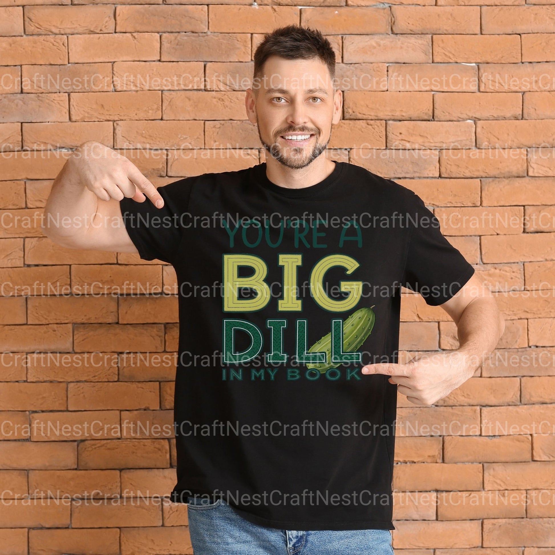 You'Re A Big Dill In My Book Clipart Bundle - CraftNest - Digital Crafting and Art