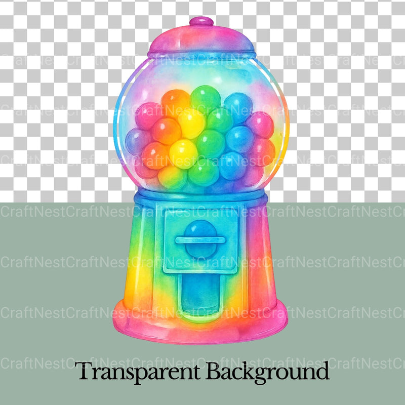 Neon Retro 2 Clipart Bundle 1 - CraftNest - Digital Crafting and Art