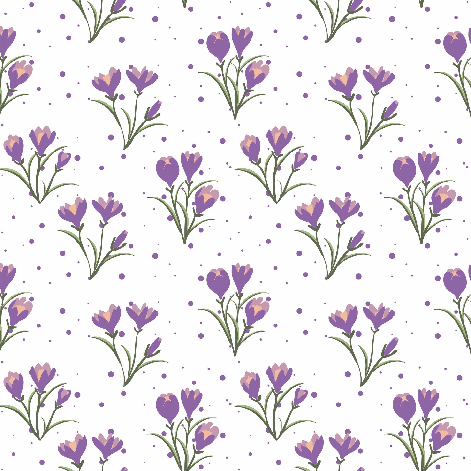 Lavender Seamless Digital Paper - CraftNest - Digital Crafting and Art