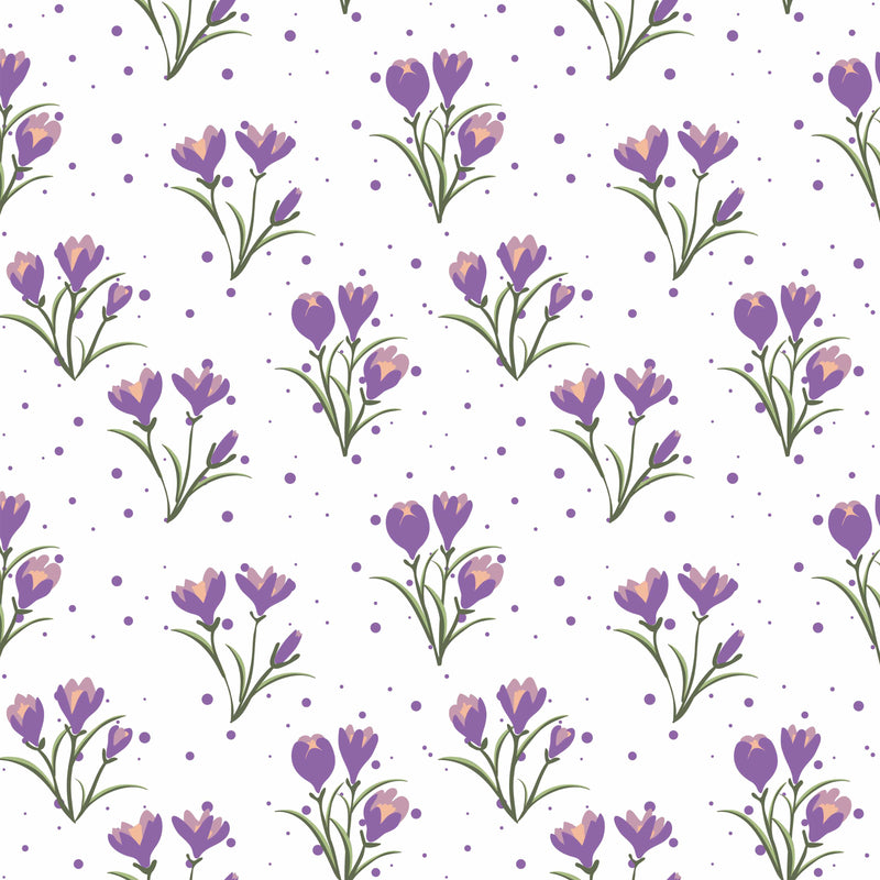 Lavender Seamless Digital Paper - CraftNest - Digital Crafting and Art