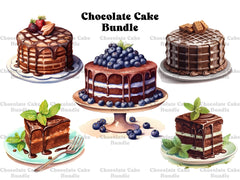 Chocolate Cake Clipart - CraftNest