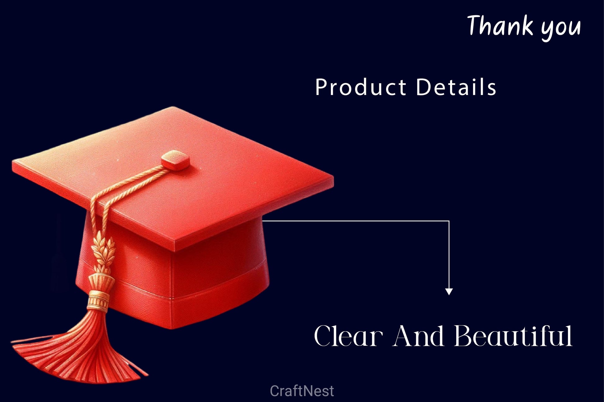 Colorful Graduation Cap Clipart Bundle - CraftNest - Digital Crafting and Art