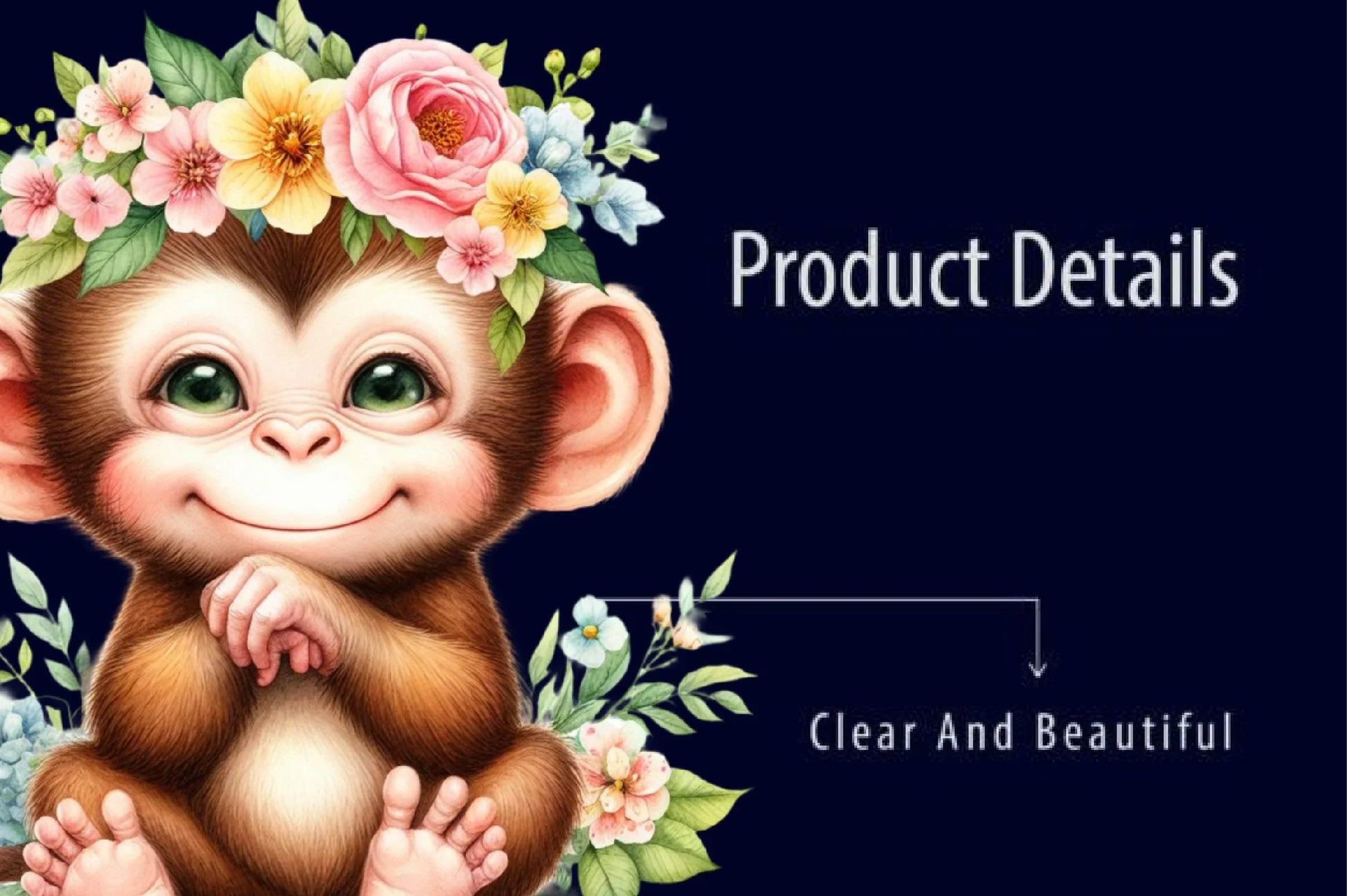 Cute Monkey Clipart Bundle - CraftNest - Digital Crafting and Art