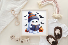 Funny Halloween Ghost Clipart Bundle 2 - CraftNest - Digital Crafting and Art