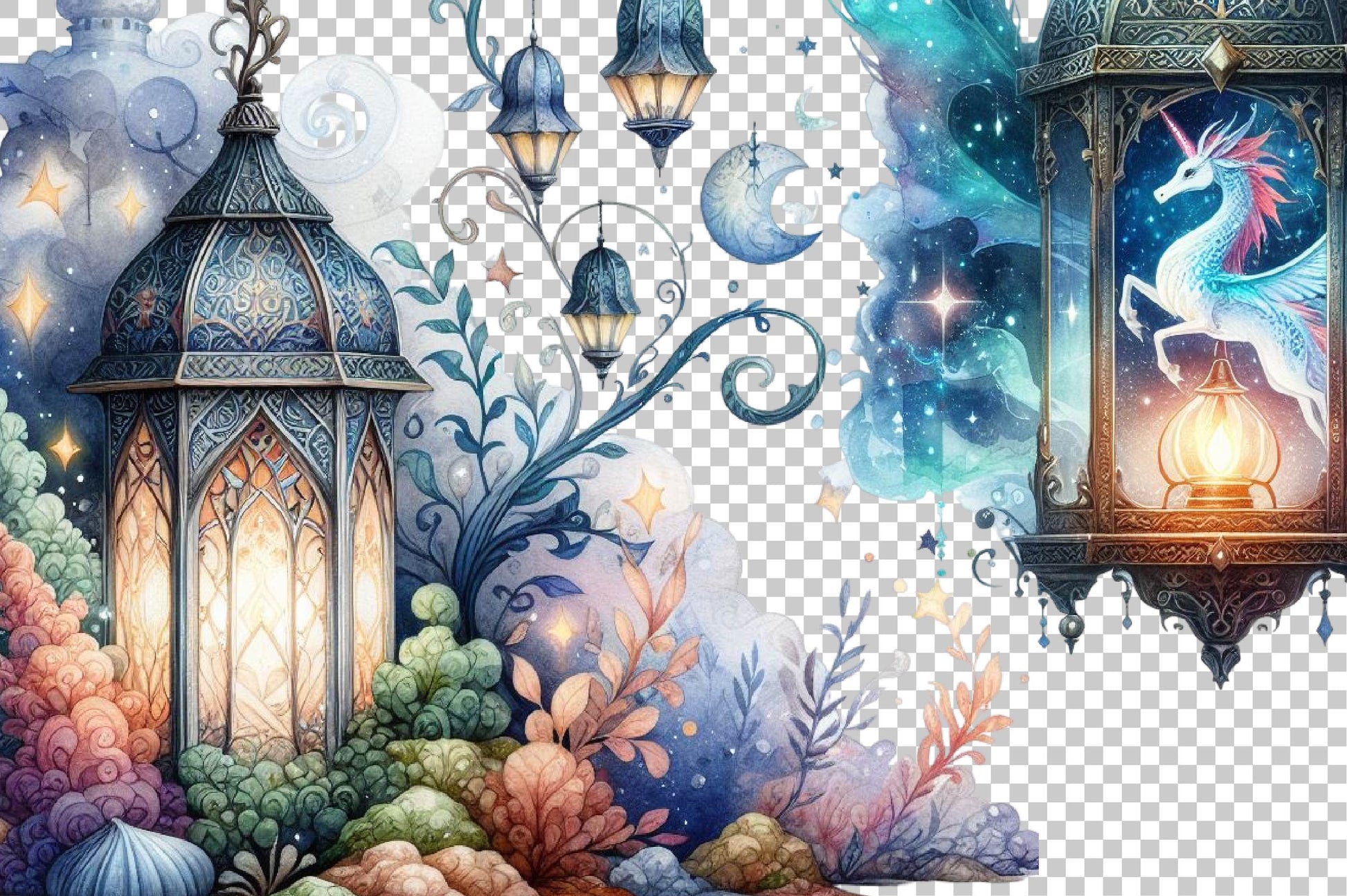 Fantasy Magic World Clipart Bundle - CraftNest - Digital Crafting and Art