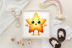 Playful Star Clipart Bundle 2 - CraftNest - Digital Crafting and Art
