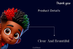 Peeking African American Little Boy Clipart Bundle - CraftNest - Digital Crafting and Art