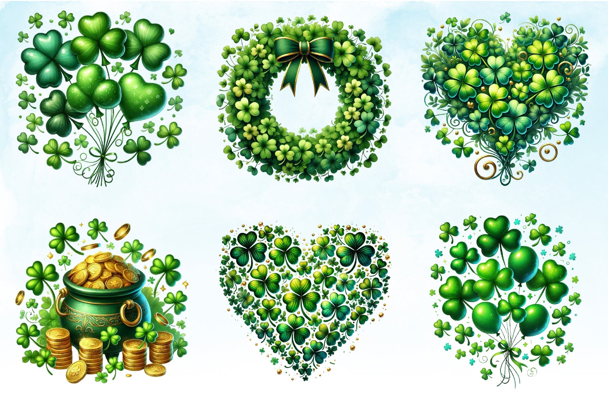 St Patrick's Day Clipart Bundle 13 - CraftNest - Digital Crafting and Art