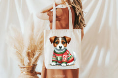 Christmas Jack Russell Terrier Clipart Bundle - CraftNest - Digital Crafting and Art