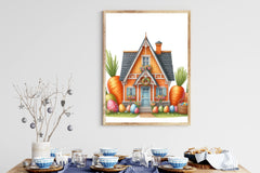 Carrot House Clipart Bundle 1 - CraftNest - Digital Crafting and Art