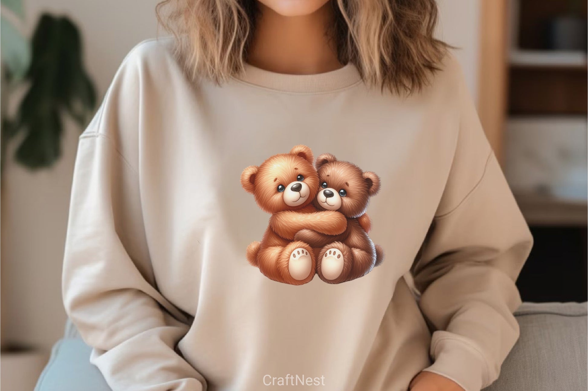 Teddy Bear Couple Clipart Bundle - CraftNest - Digital Crafting and Art